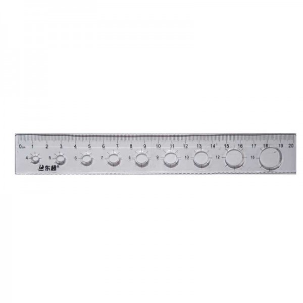 Button Measuring Scale